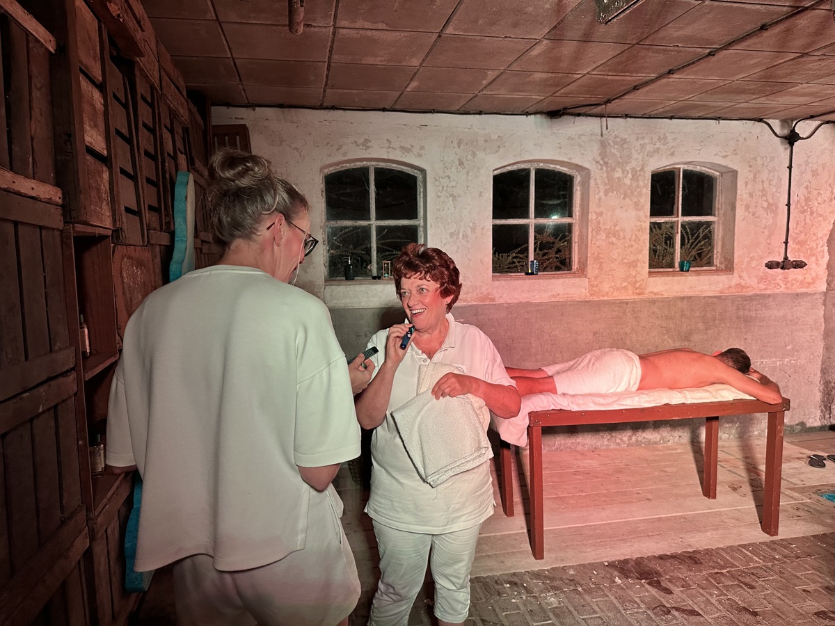 Bubbels, Wellness in de Wei